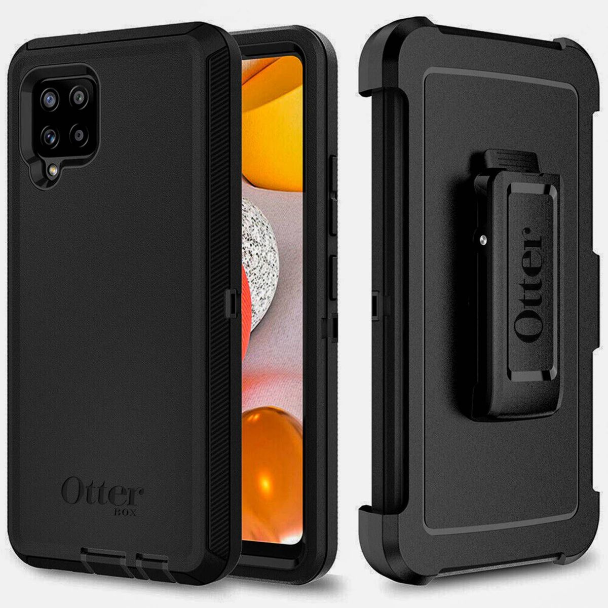 OTTERBOX - Case Protector Otterbox Defender Samsung A 22 - Negro