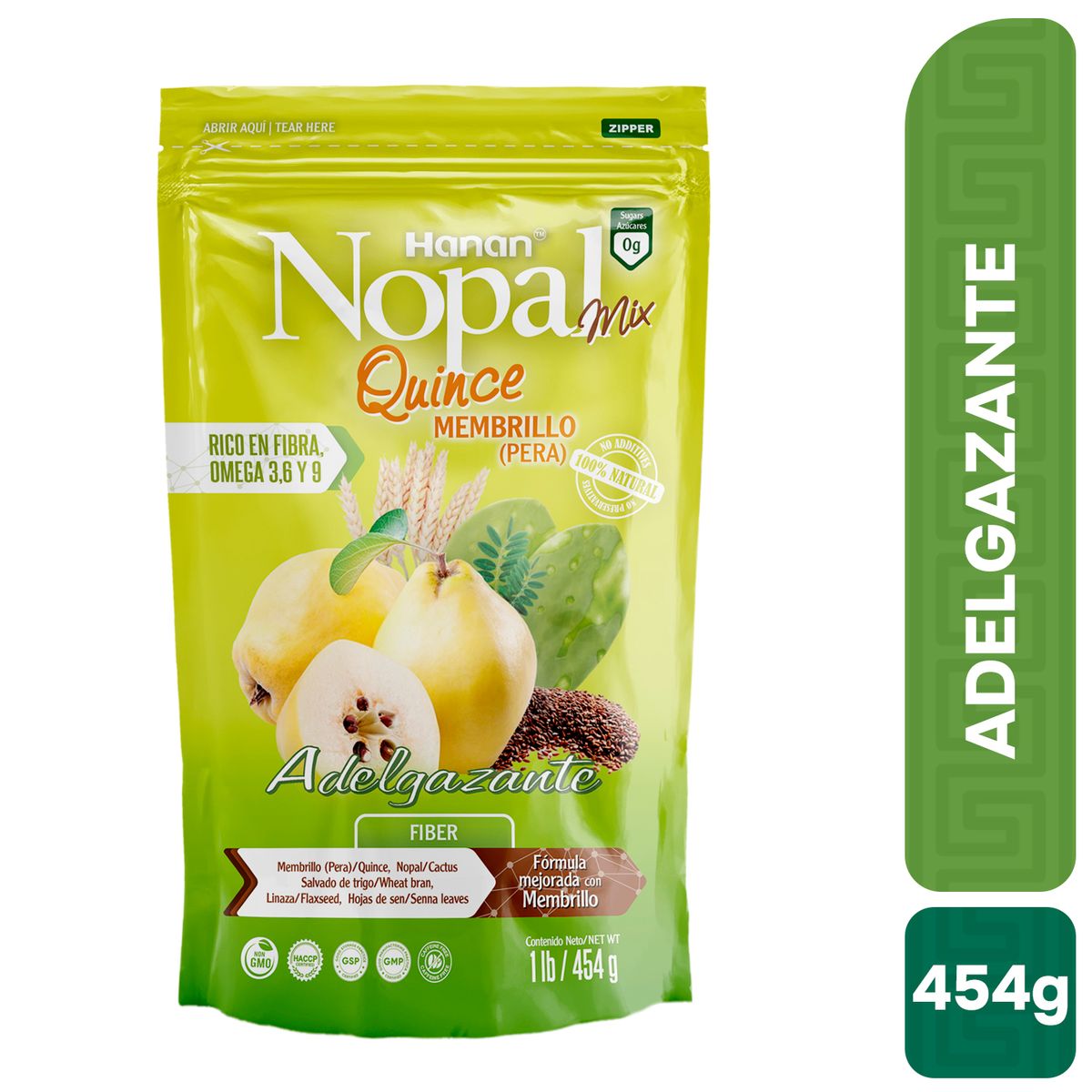 HANAN PERUVIAN SECRETS - Nopal Mix Membrillo Hanan 454g