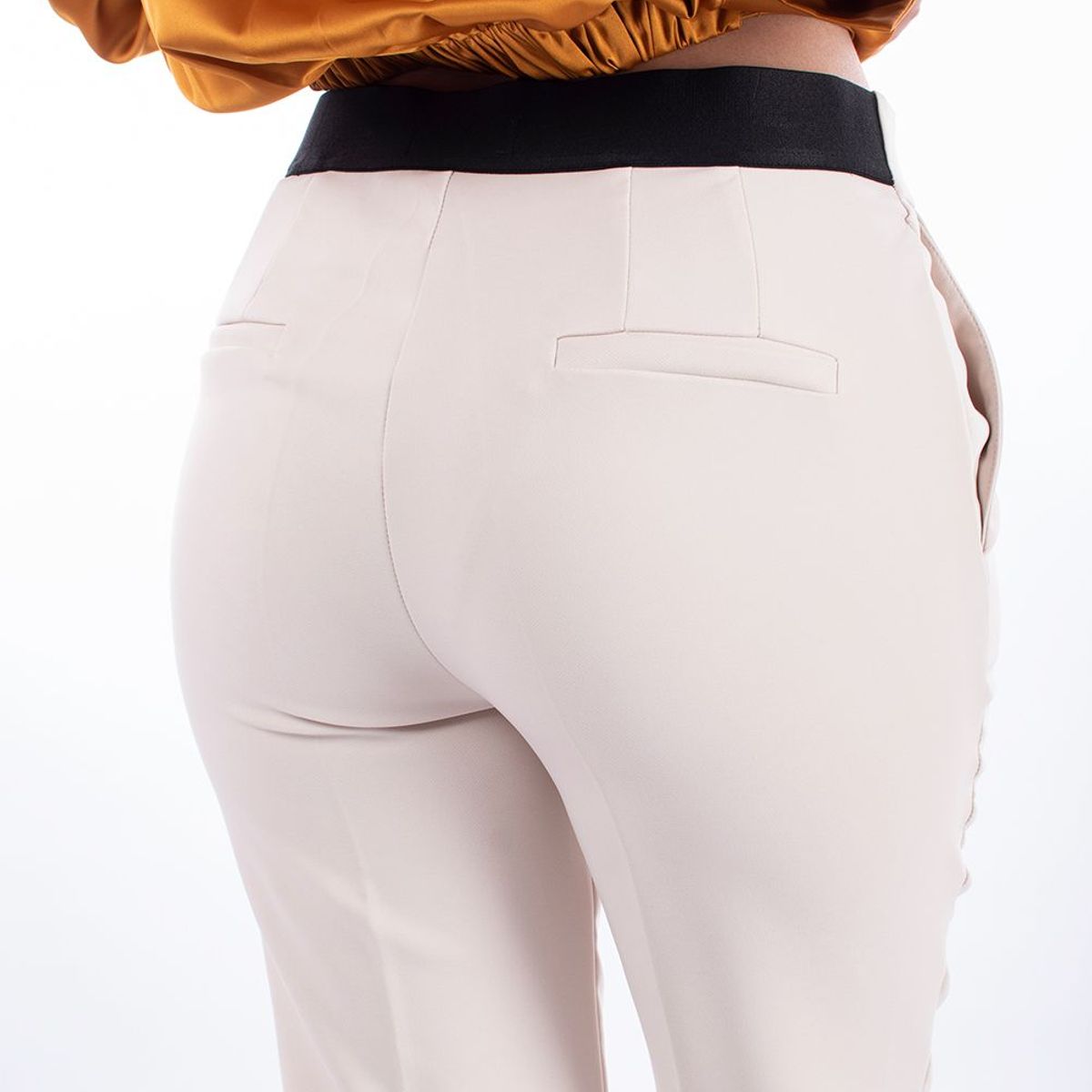 GENERICO - Pantalón Formal Recto Dayan Color Beige Estacion 108