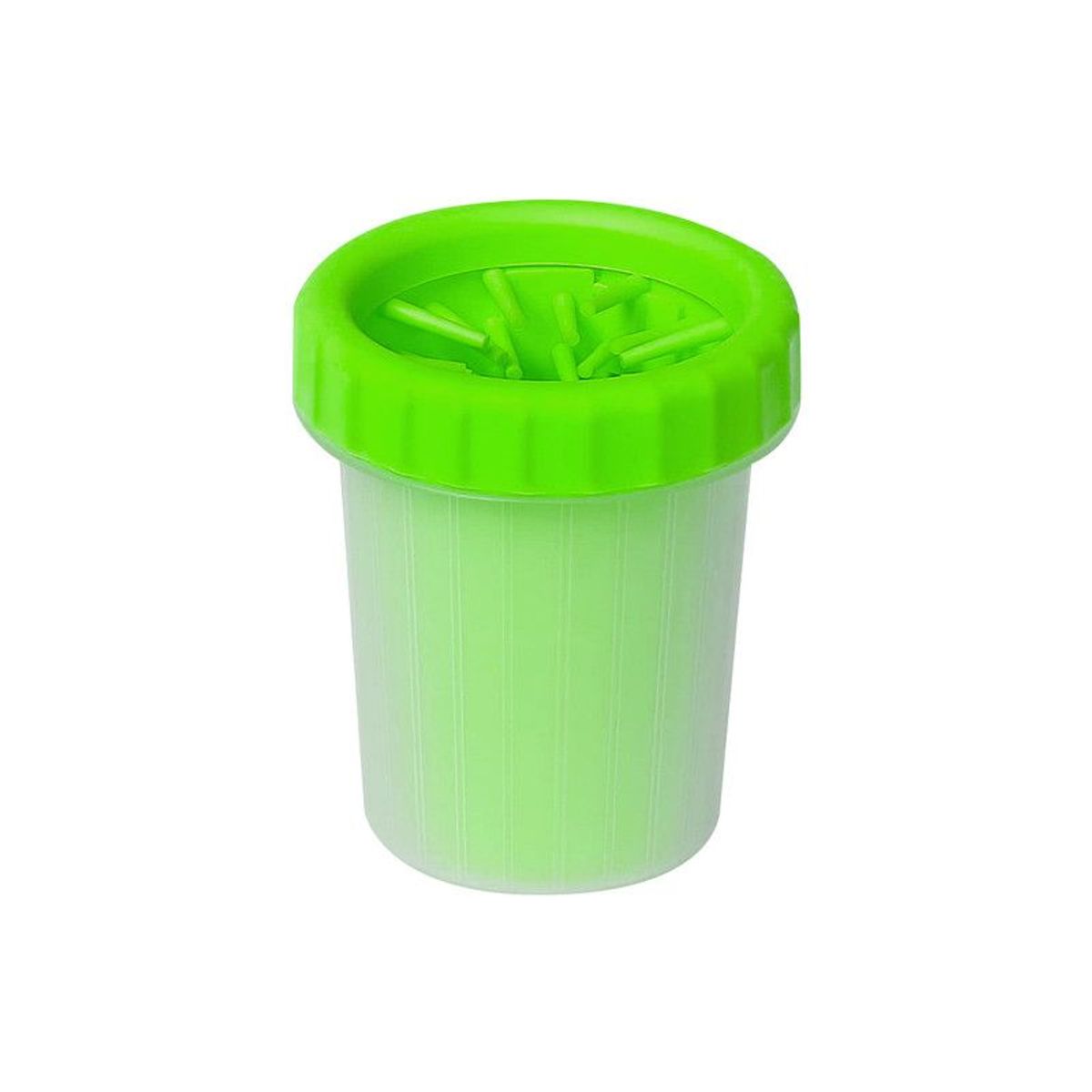 GENERICO - Limpiador portátil de silicona Verde - Soft gentle