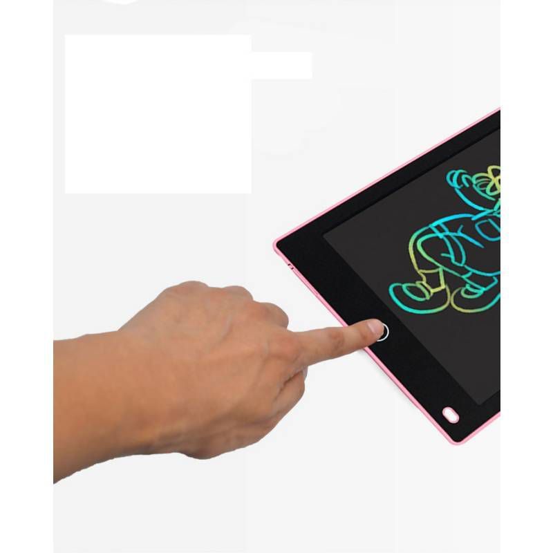 OEM - Tablet Pizarra de Dibujo para Niños 12P Multicolor