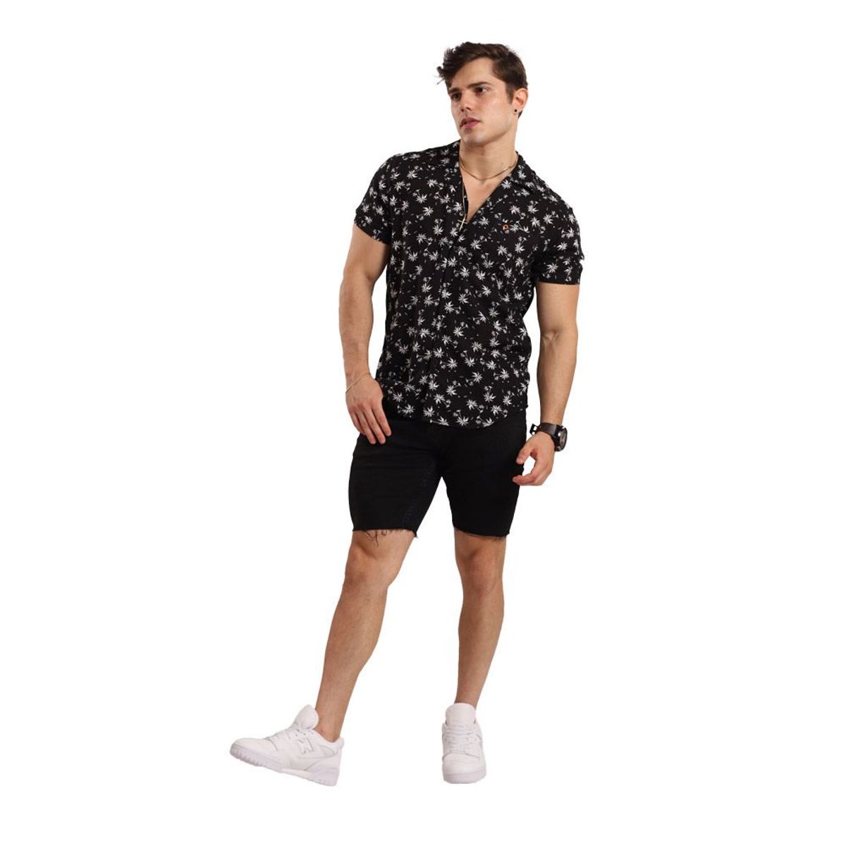 TROPIKL - Camisa Hawaiana Hombre Festival Slim Fit