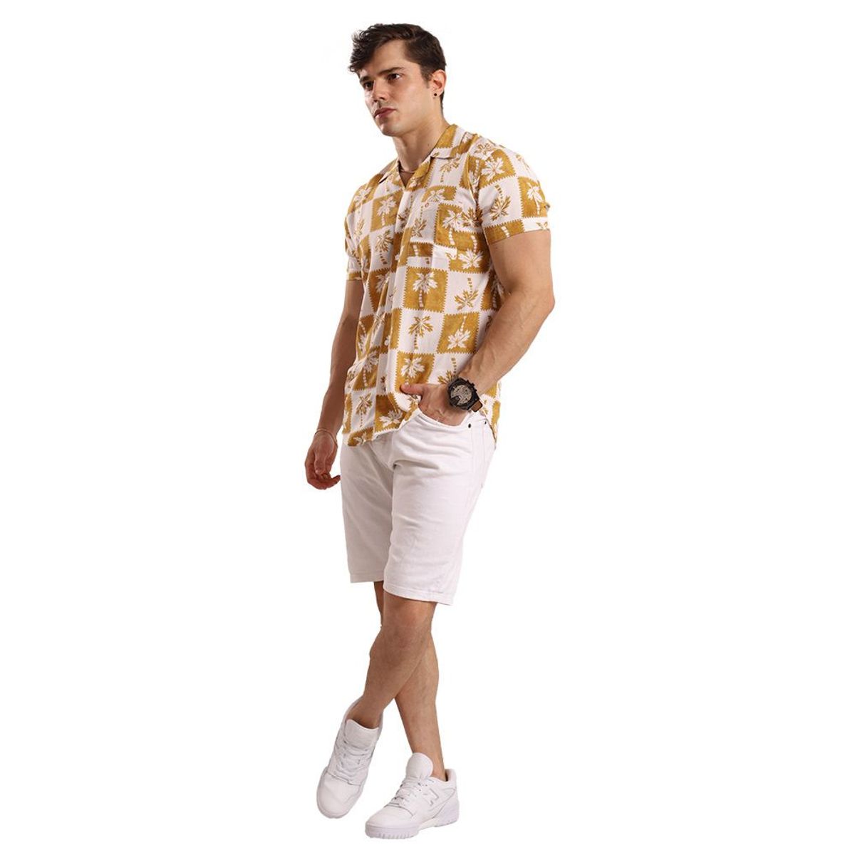TROPIKL - Camisa Hawaiana Hombre Hawaii Slim Fit