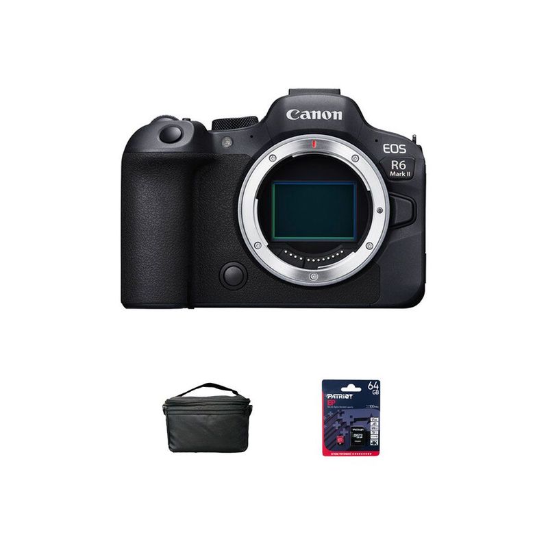 CANON - Camara Canon EOS R6 Mark II Solo Cuerpo + Estuche + Mem64GB.