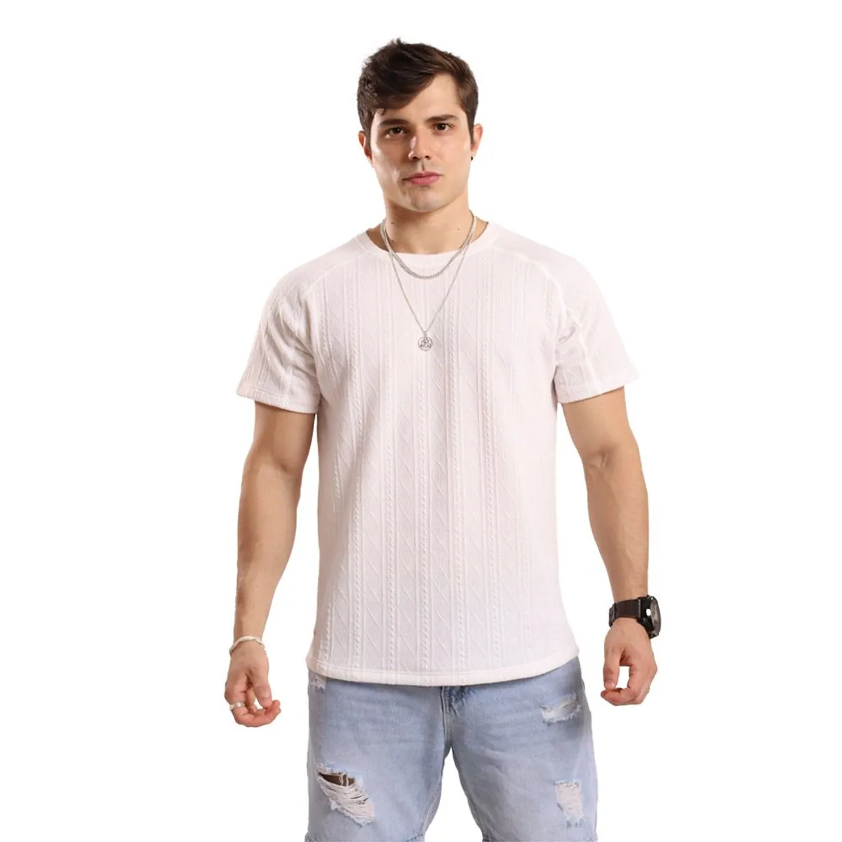 TROPIKL - Polo Algodón Hombre Pearl Essential Slim Fit