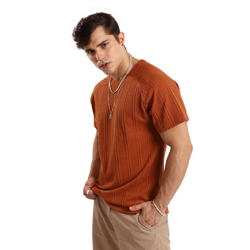 TROPIKL - Polo Algodón Hombre Toffee Essential Slim Fit
