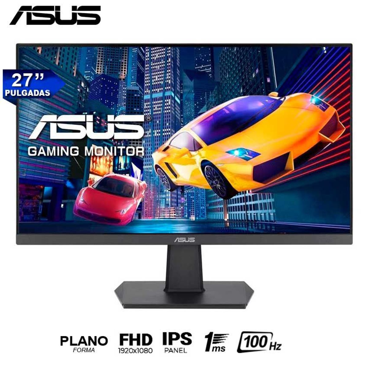 ASUS - Monitor ASUS VA27EHF 100 Hz 1 ms Full HD IPS VesaHDMI