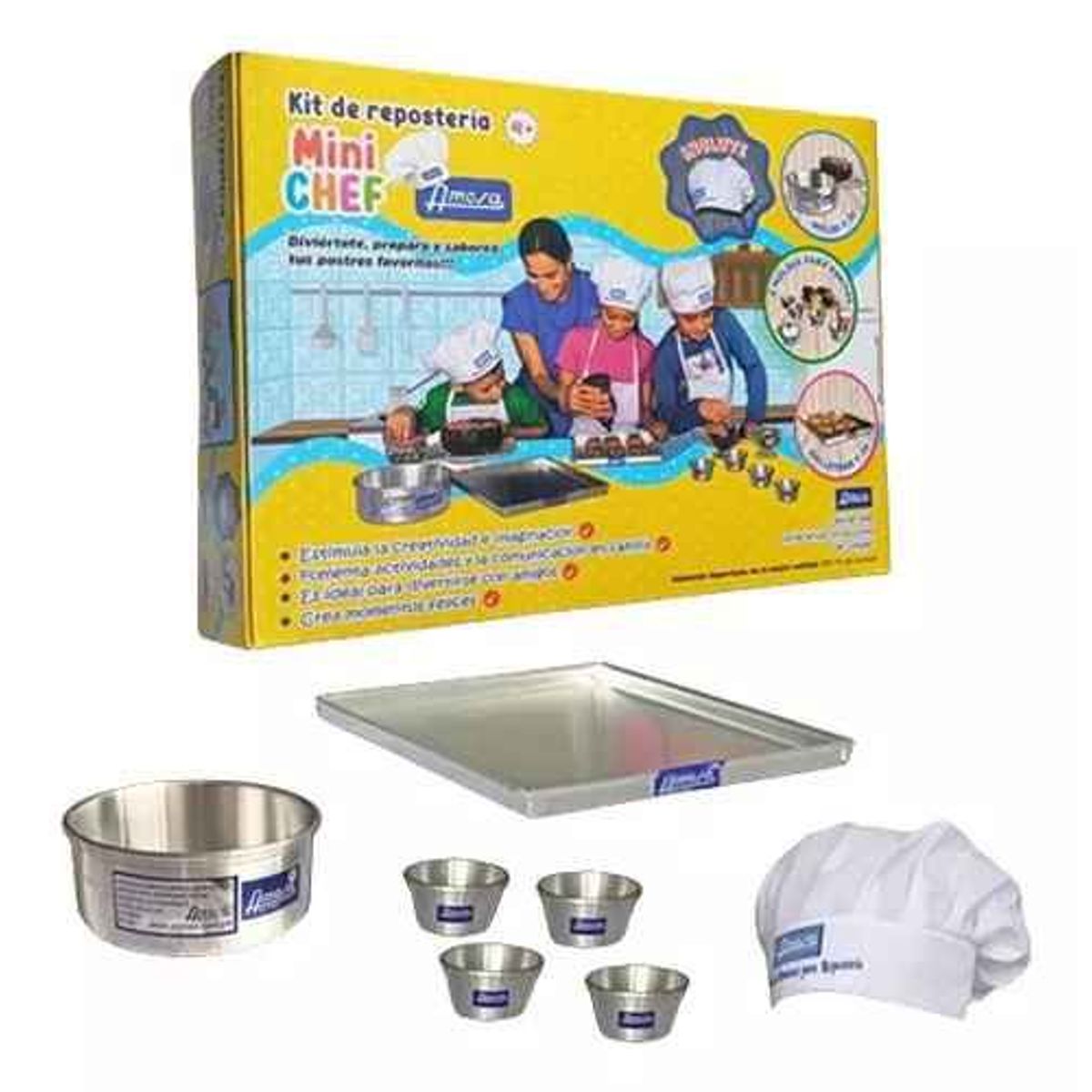 GENERICO - Kit De Reposteria Mini Chef para Niños