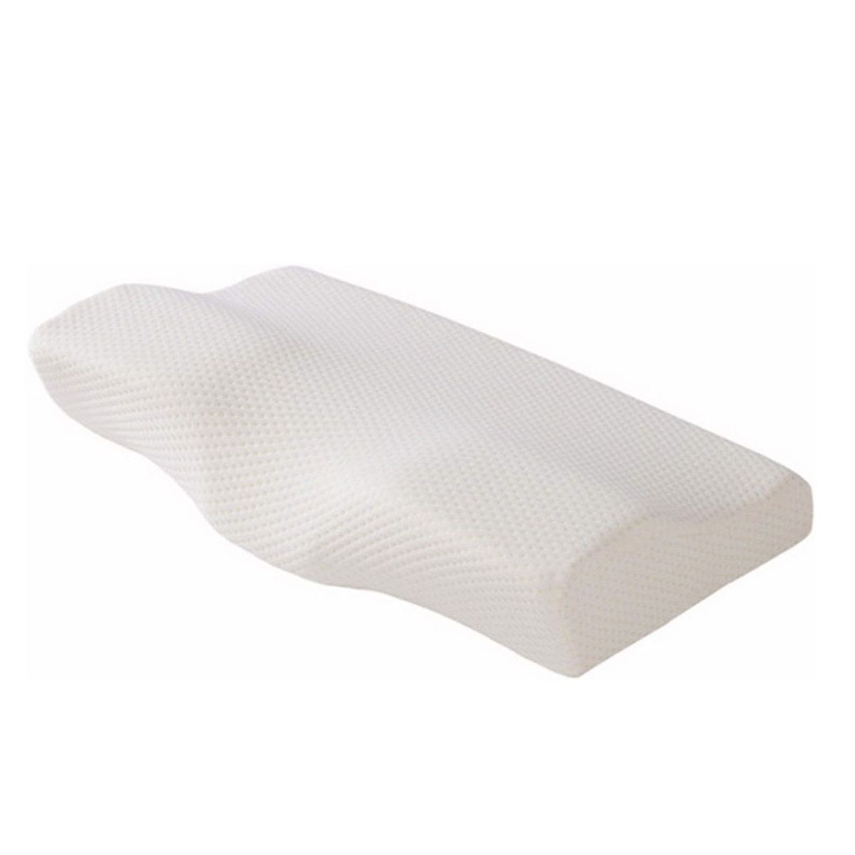 GENERICO - Almohada Viscoelástica Cervical con funda Mediana Mariposa