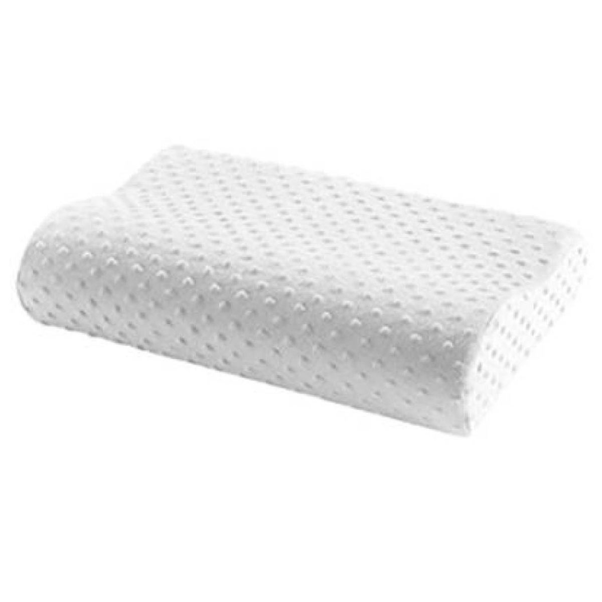 GENERICO - Almohada viscoelástica memory foam con funda Mediana