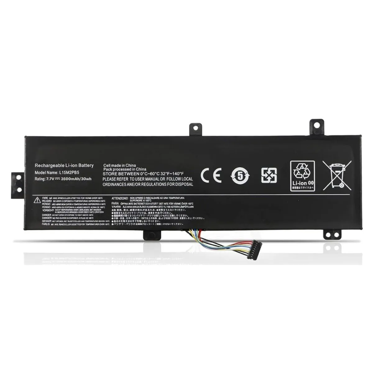 GENERICO - Batería Para Laptop LENOVO L15L2PB4.  L15M2PB3.  IDEAPAD 310-15ISK.