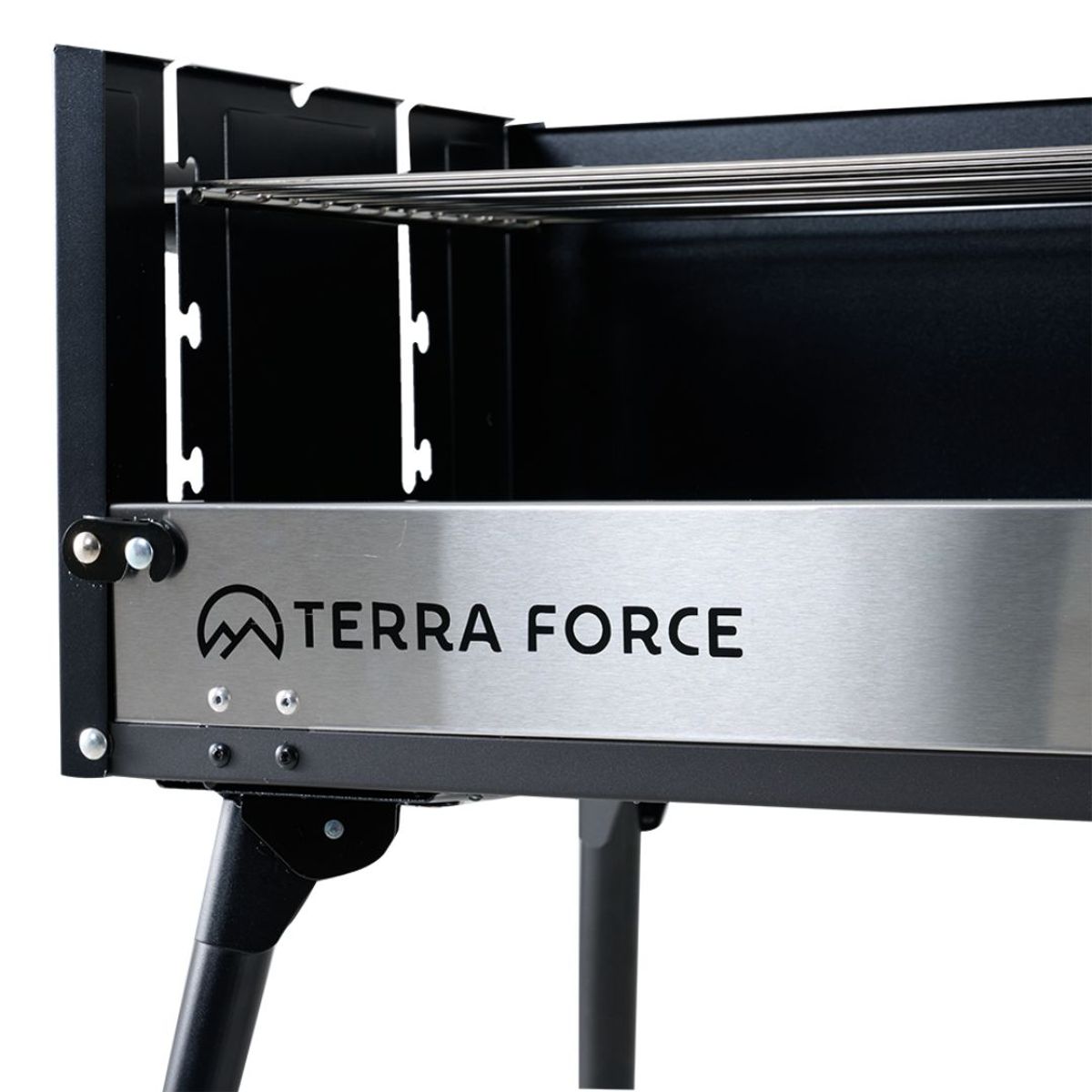 TERRA FORCE - Parrilla Portátil Plegable Camping