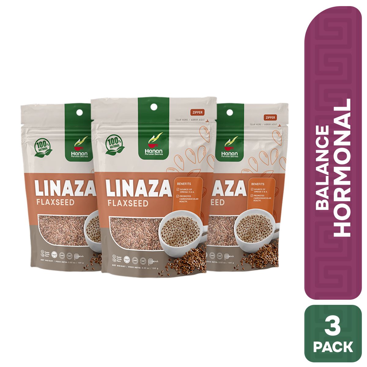HANAN PERUVIAN SECRETS - Linaza Hanan 100g