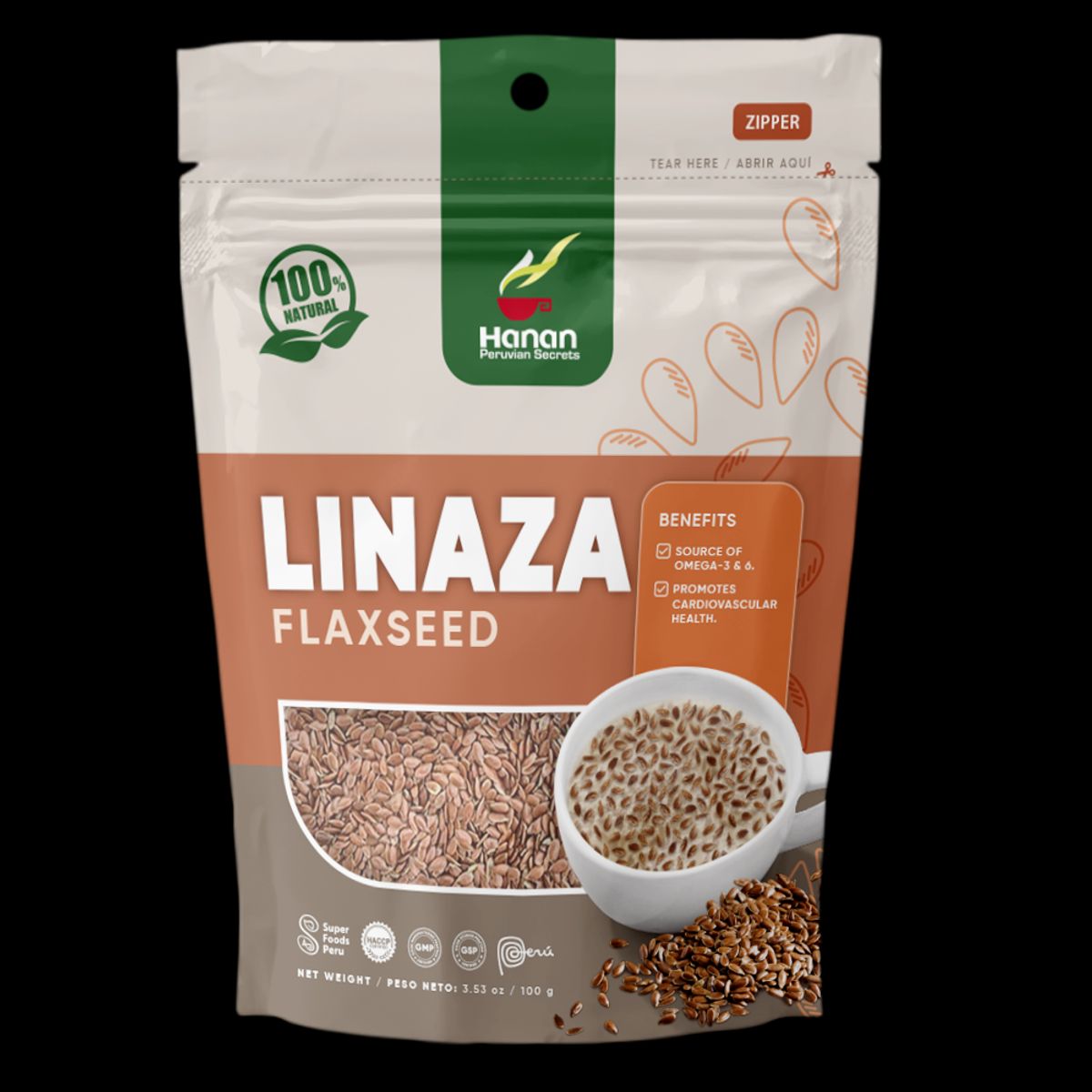 HANAN PERUVIAN SECRETS - Linaza Hanan 100g