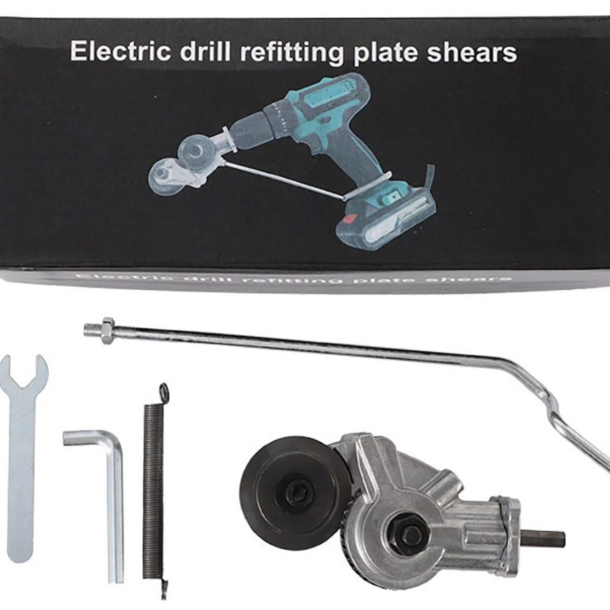 GENERICO - Adaptador Corte Taladro 08mm Metal Plástico Calamina