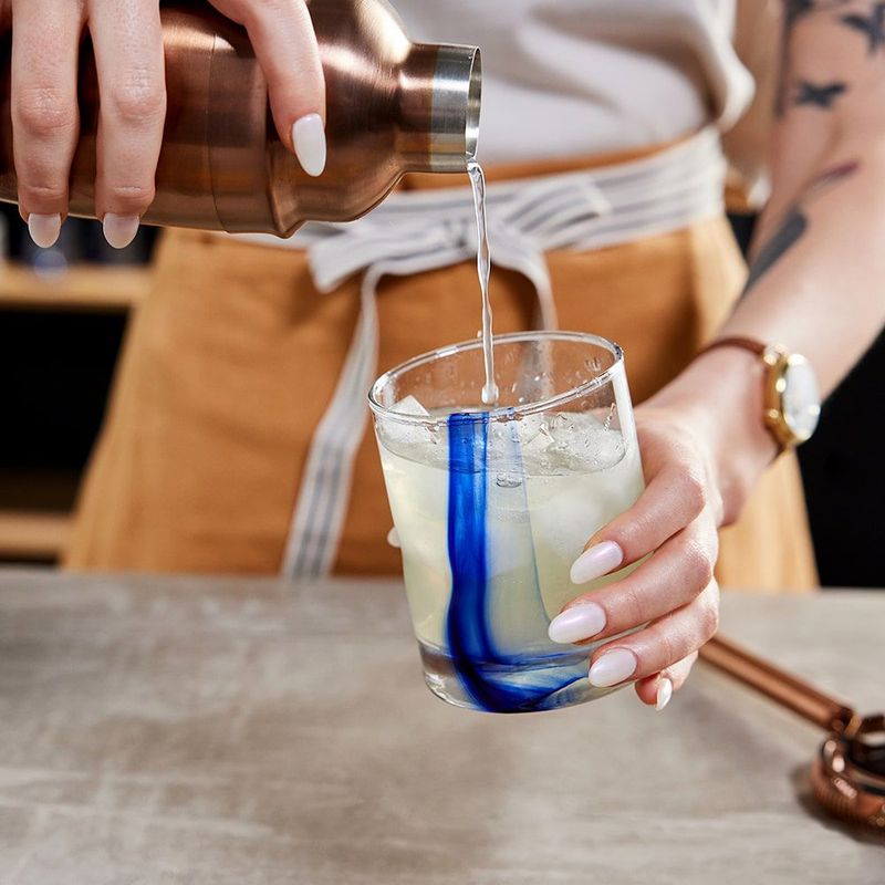 LIBBEY - Vaso Impressions Blue Ribbon 4 Piezas 370 ml. / 12.5 oz