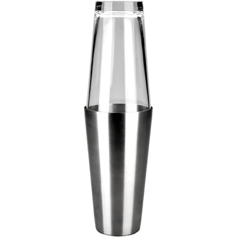 GENERICO - Coctelera Boston de Acero Inoxidable 800ml