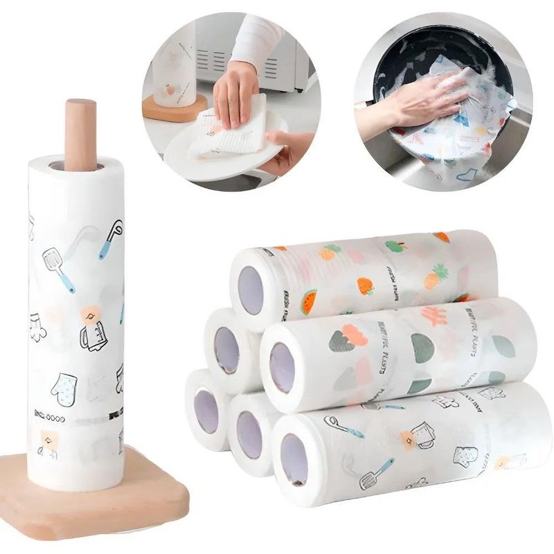 GENERICO - Set x 6 Papel Toalla Absorbente