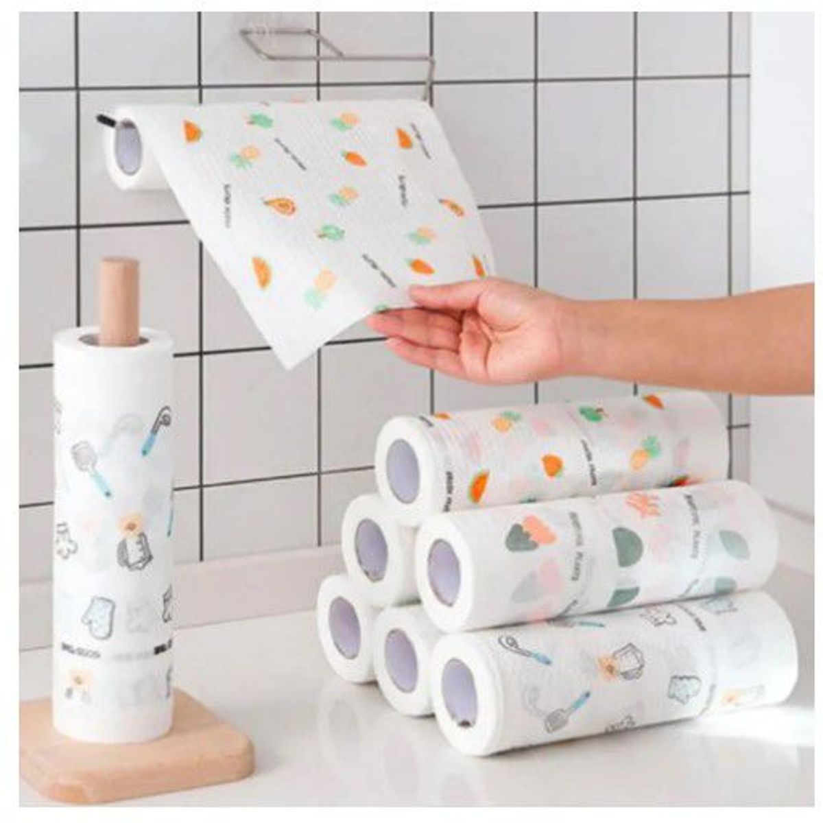 GENERICO - Set x 3 Papel Toalla Absorbente