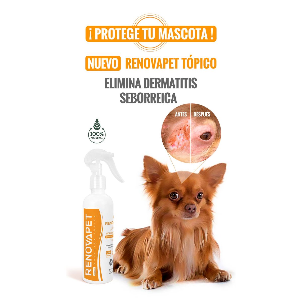 GENERICO - renovapet topico para mascota
