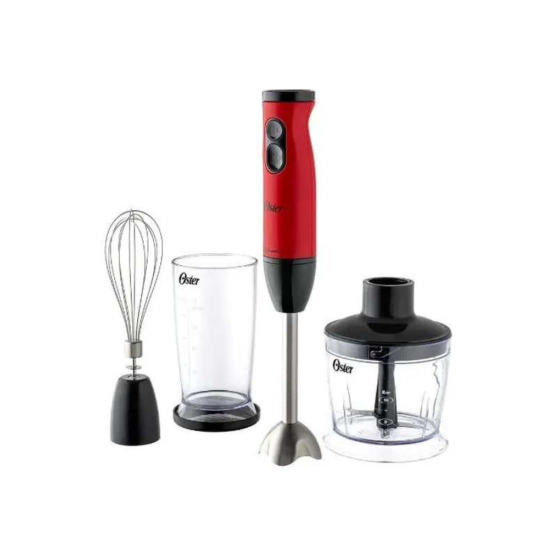OSTER - Batidora Oster FPSTHB460A de Inmersión 400 Watts Rojo