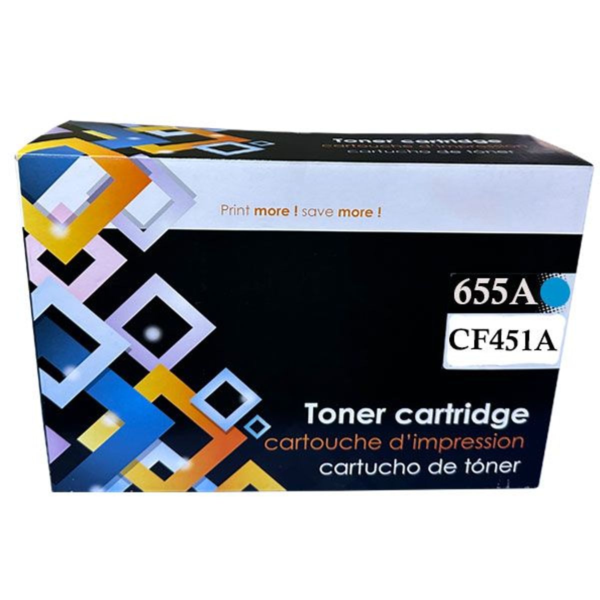 HP - TÓNER COMPATIBLE HP CF451A 655A - CYAN