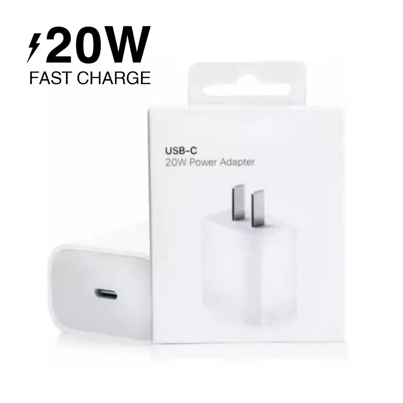 GENERICO - Cargador de 20W USB-C Para iPhone 12 13 14 Mini Pro / Pro Max