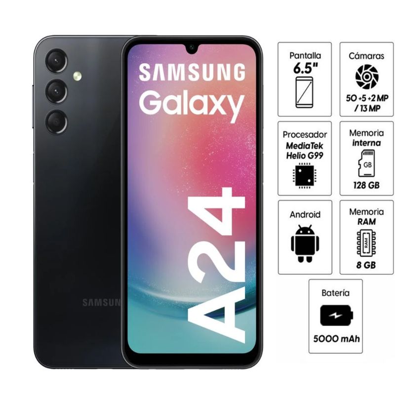 SAMSUNG - CELULAR SAMSUNG GALAXY A24.