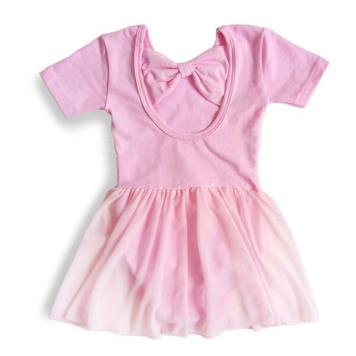 GENERICO - VESTIDO DE ALGODON CON LAZO BALLET  -  LALALA