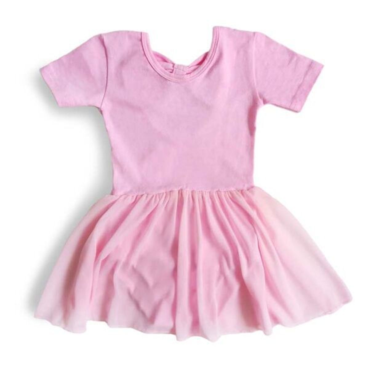 GENERICO - VESTIDO DE ALGODON CON LAZO BALLET  -  LALALA