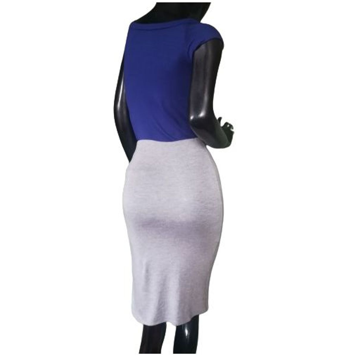 OEM - FALDA  ABERTURA GRIS STRECH PARA MUJER VERANO