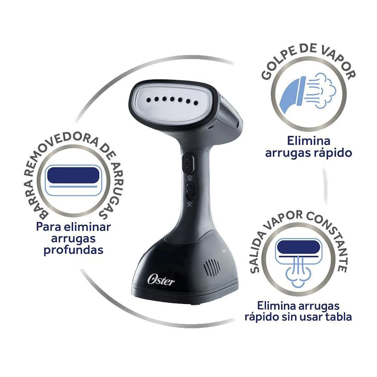 OSTER - Vaporizador de telas Portátil Oster GCSTES100