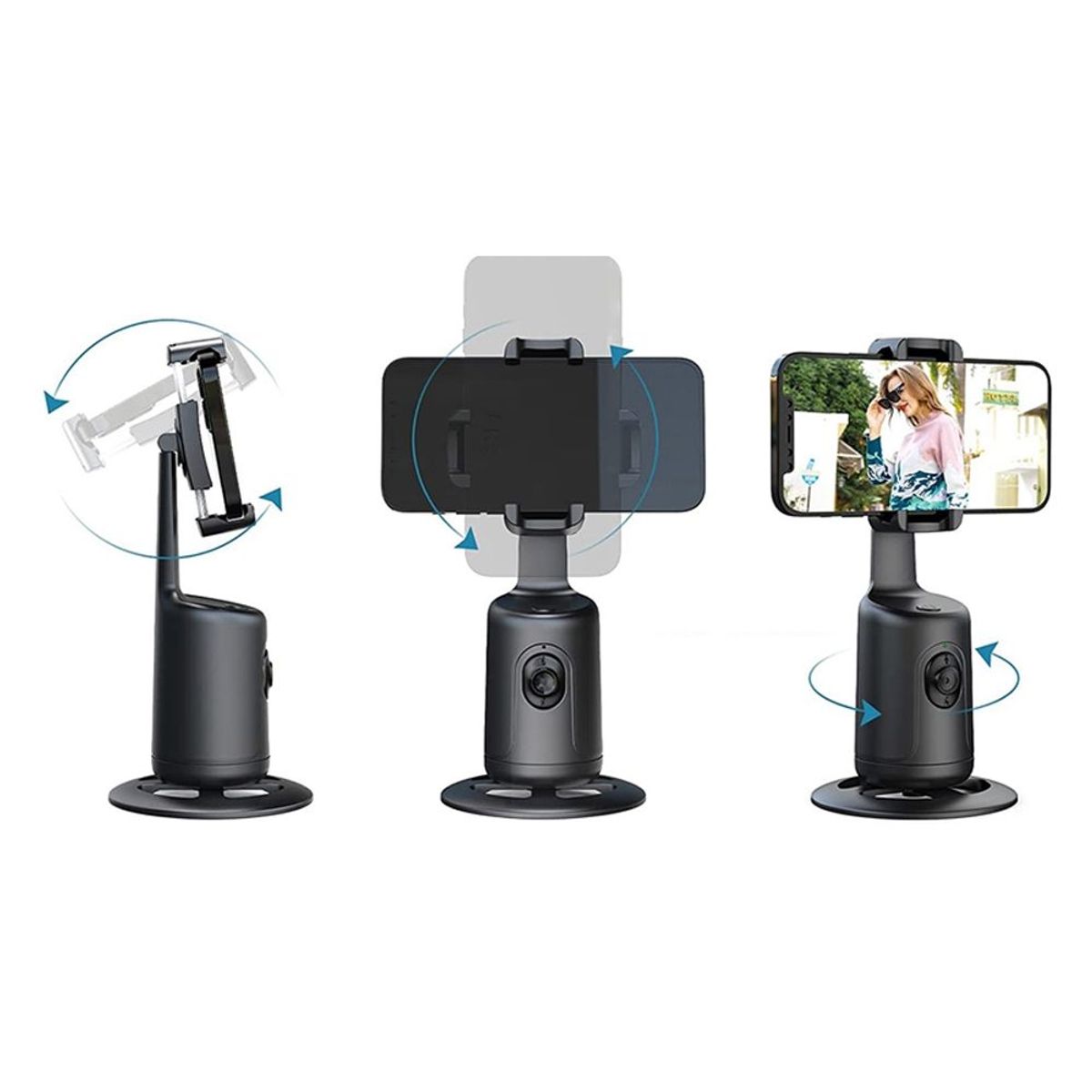 GENERICO - Trípode con Seguimiento Automático 360° y Inteligencia Artificial