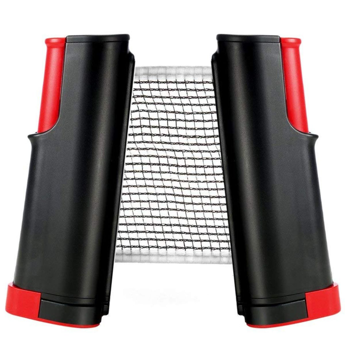 GENERICO - Net de Ping Pong Plegable NegroRojo