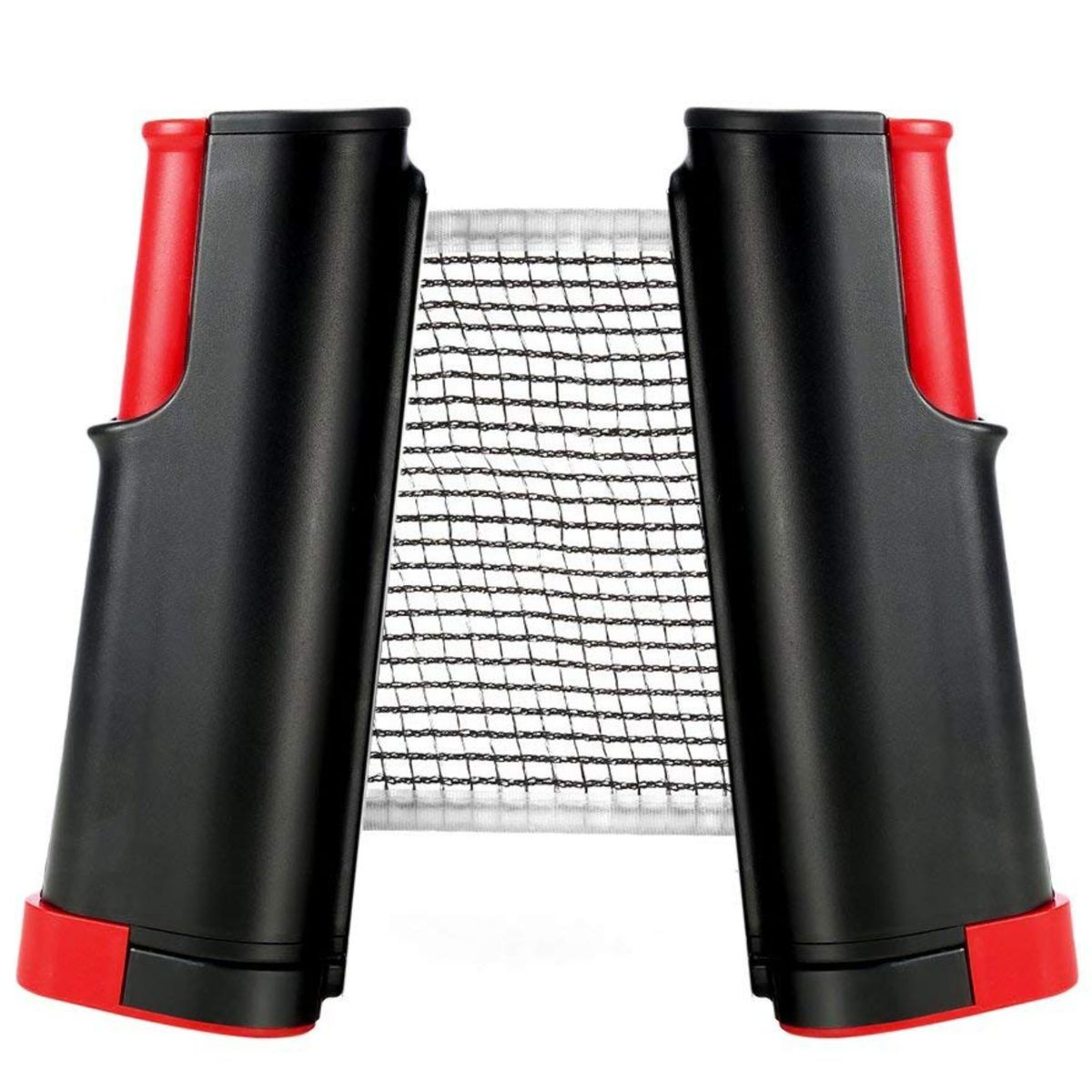 GENERICO - Net de Ping Pong Plegable NegroRojo