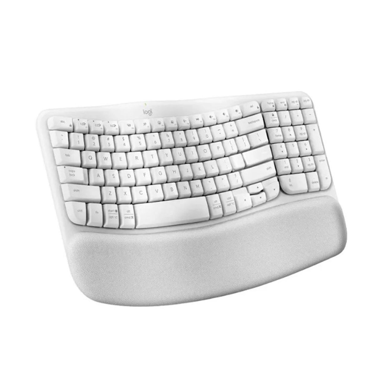 LOGITECH - TECLADO LOGITECH ERGO WAVE KEYS BLANCO  PN: 920-012279