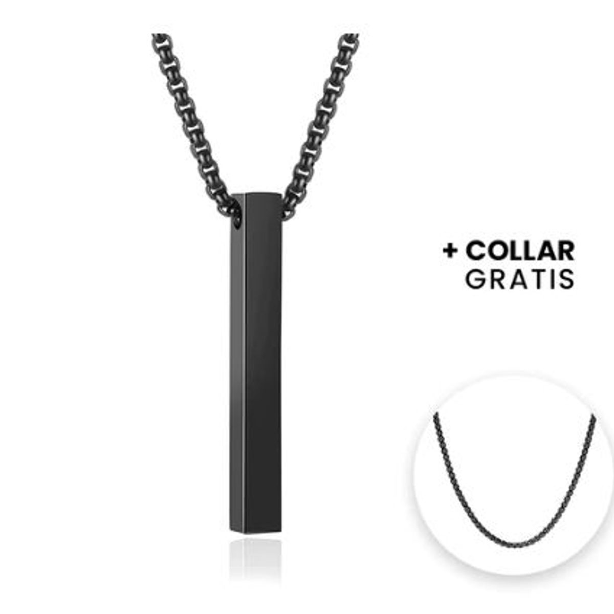 GENERICO - DIJE LEGACY NEGRO  SKU DIJ-11