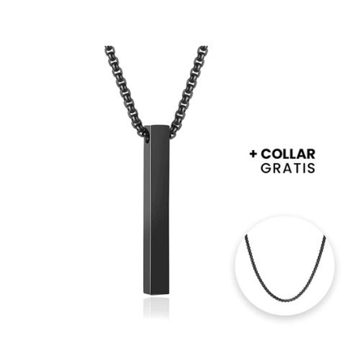 GENERICO - DIJE LEGACY NEGRO  SKU DIJ-11