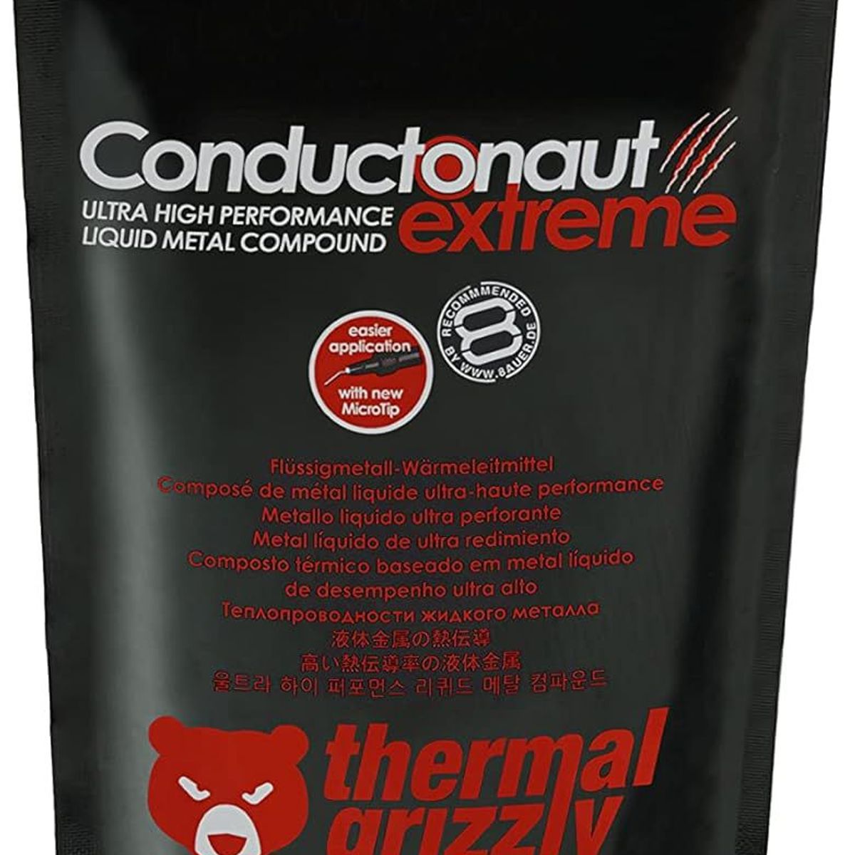 THERMAL GRIZZLY - PASTA TERMICA GRIZZLY CONDUCTONAUT extreme 1G