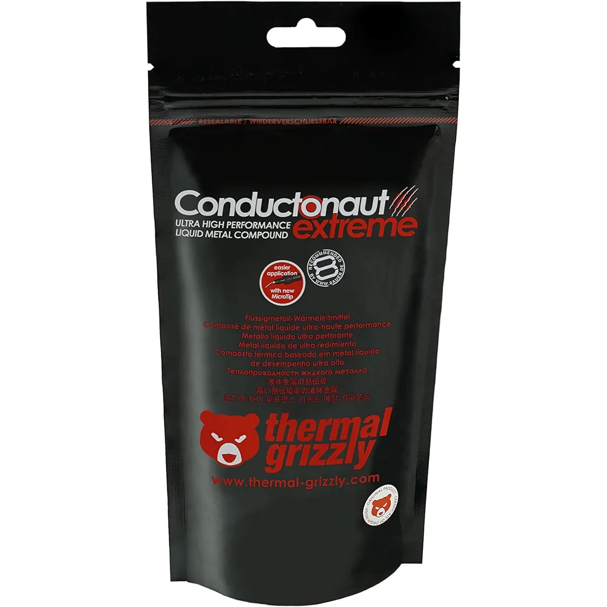 THERMAL GRIZZLY - PASTA TERMICA GRIZZLY CONDUCTONAUT extreme 1G