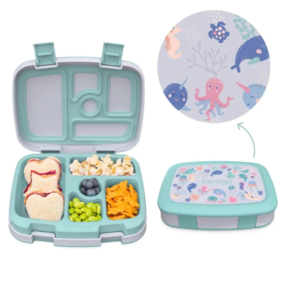 BENTGO - Lonchera Bentgo Kids Lunch Box - Vida Marina_.