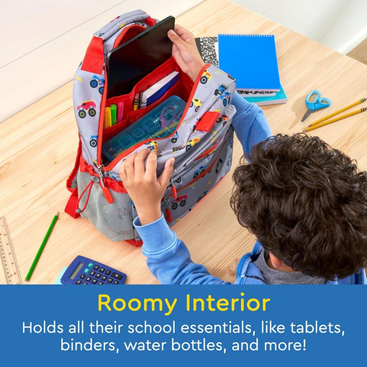 BENTGO - Mochila Escolar Bentgo Kids - Camiones