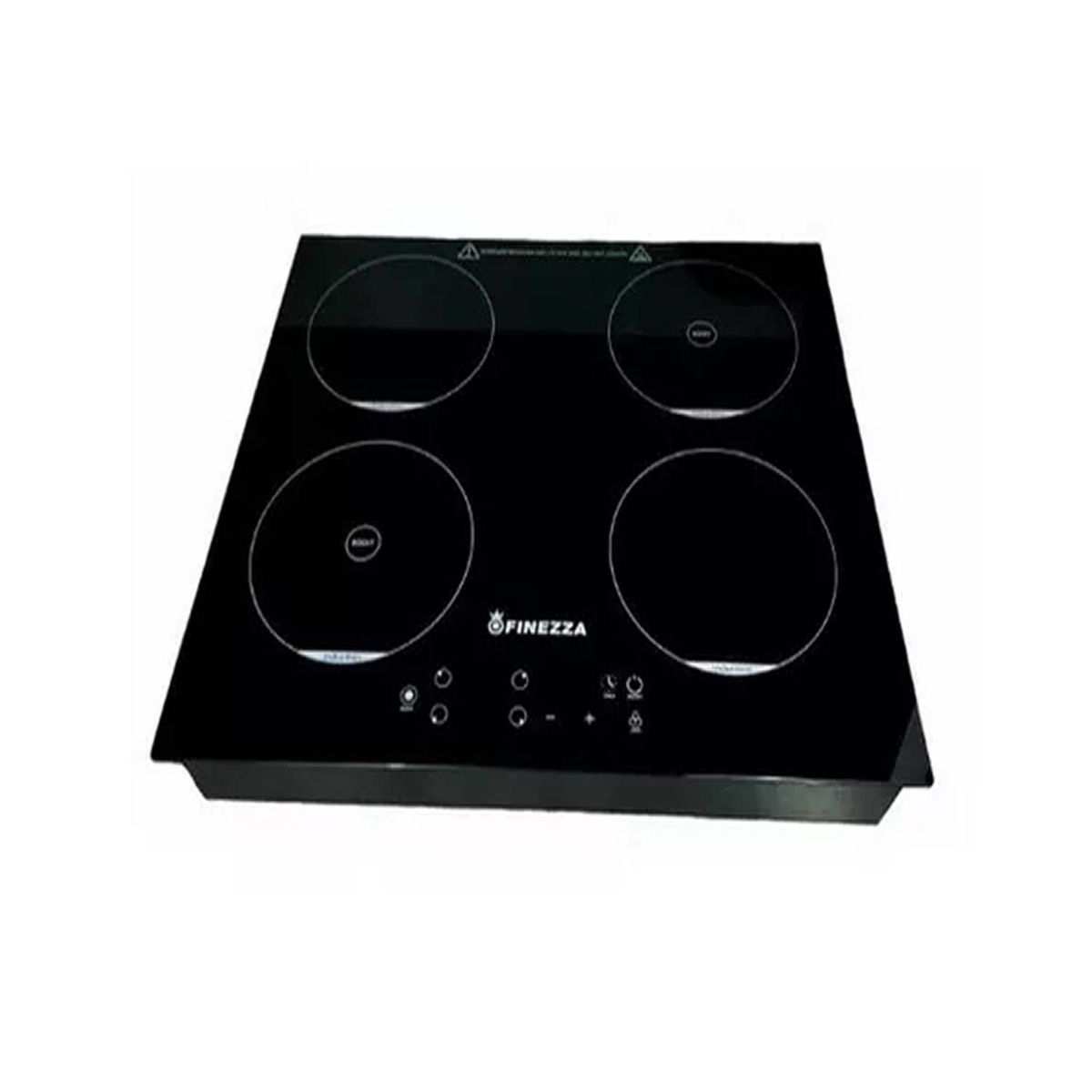 FINEZZA - Cocina de inducción FINEZZA FZ-318IN4 de 4 hornillas – Negro