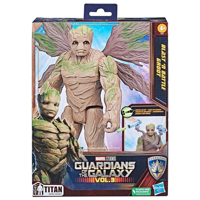 MARVEL - Guardianes de la Galaxia Groot Blast n’ Battle 29 cm