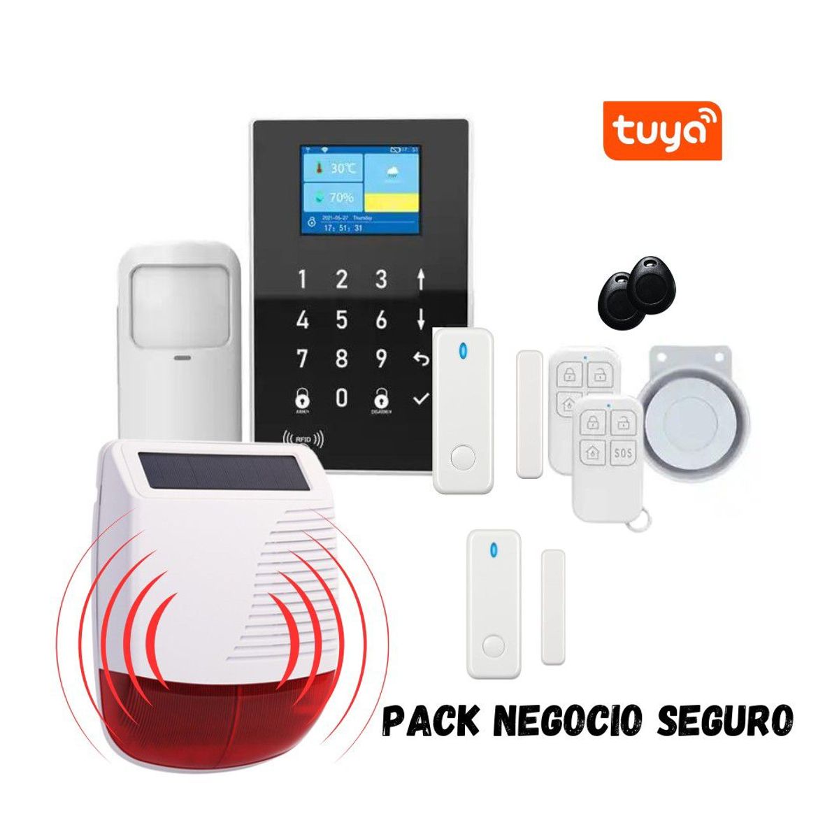 SHEEPBUSTER - Sistema de Alarma Inalambrico Negocio Seguro