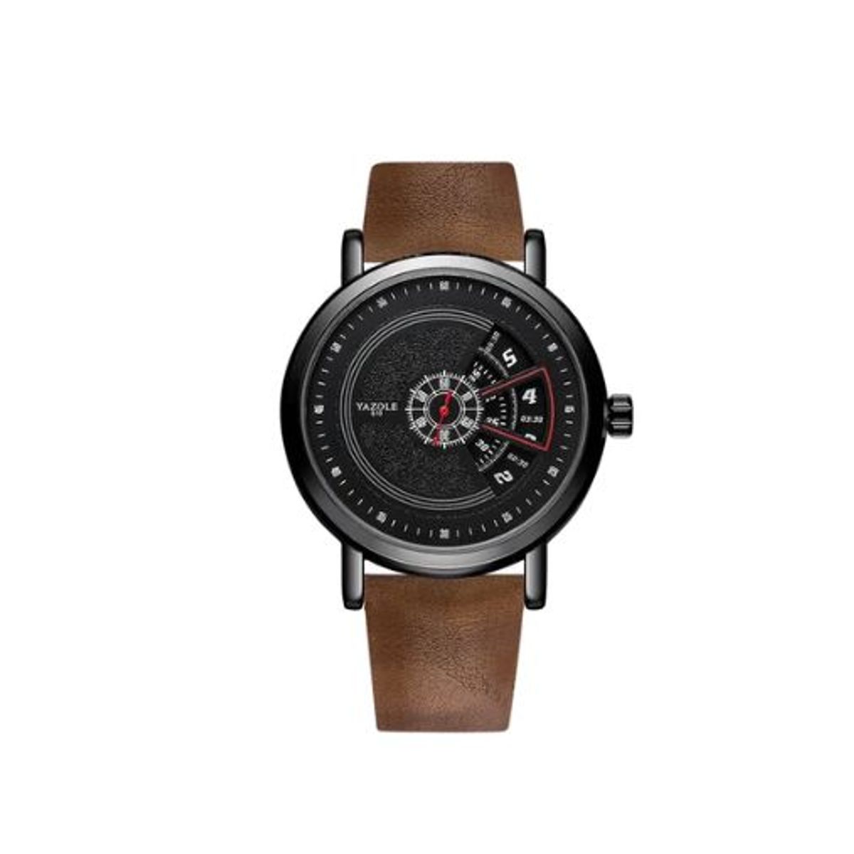 YAZOLE - RELOJ YAZOLE MAPS MARRON  YAZ-14