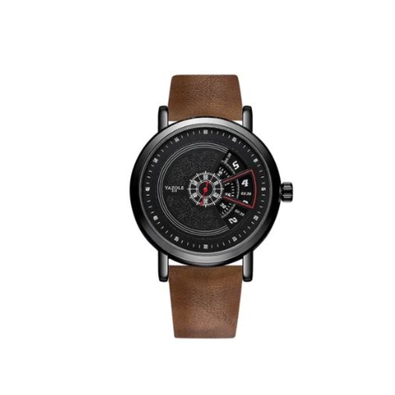 YAZOLE - RELOJ YAZOLE MAPS MARRON  YAZ-14