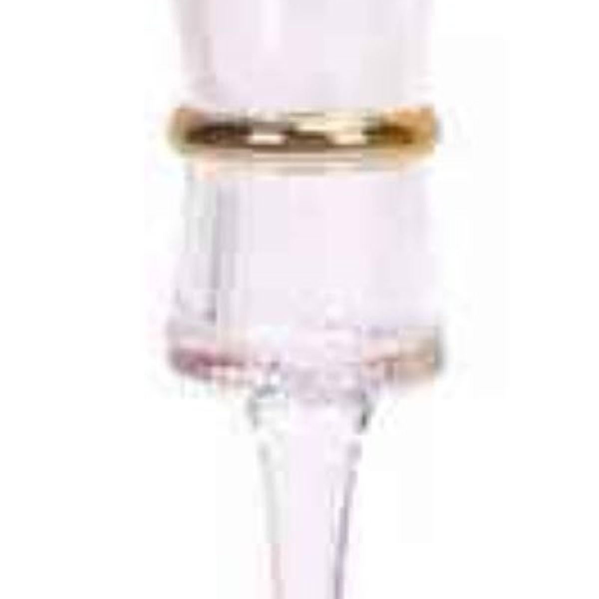 GENERICO - 6 Copas De Vidrio Modelo Elegante