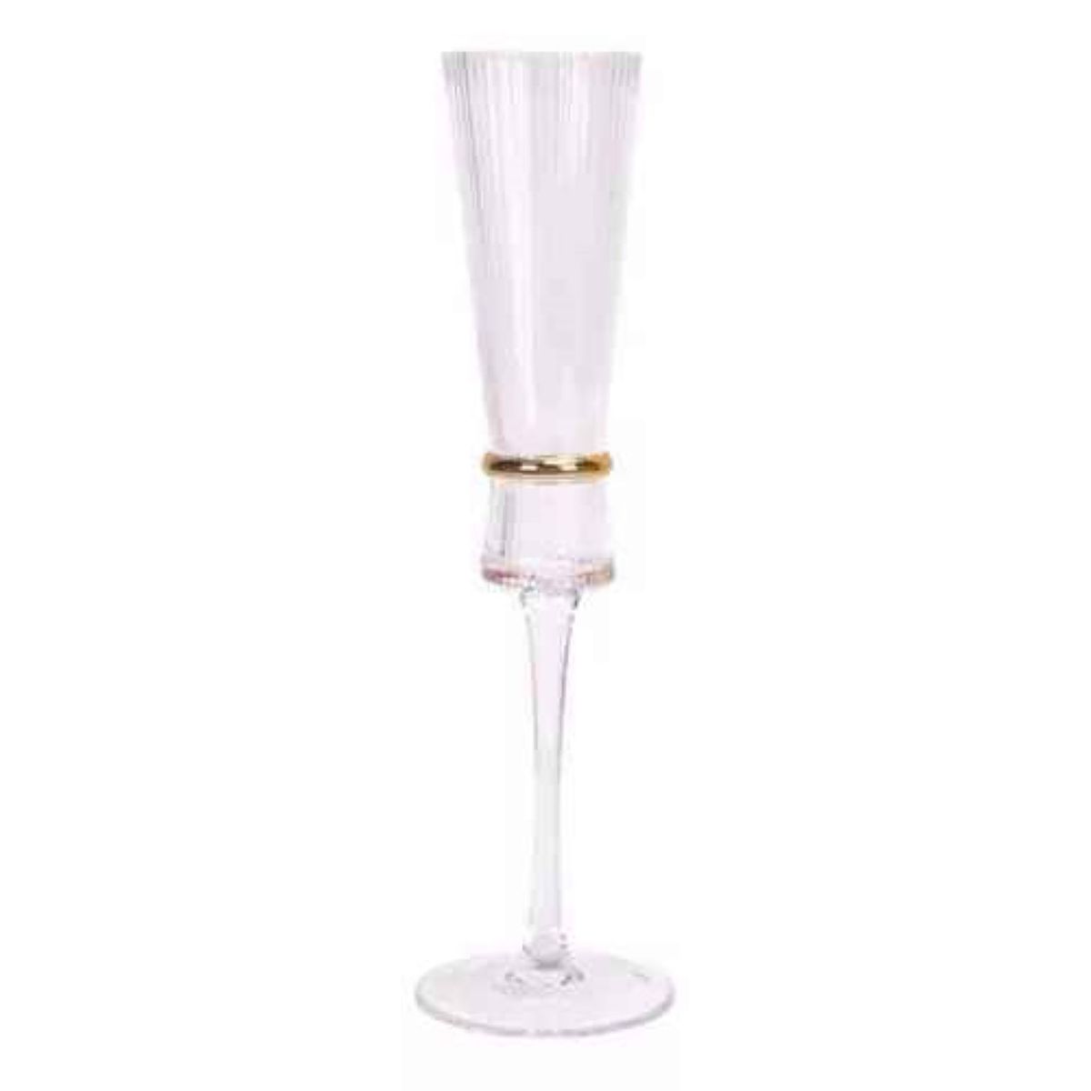 GENERICO - 6 Copas De Vidrio Modelo Elegante