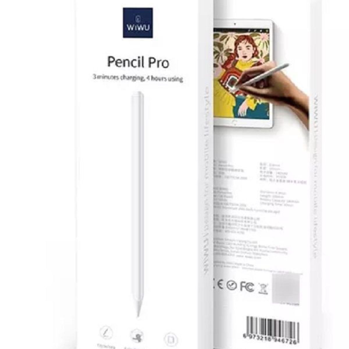 WIWU - LAPIZ WIWU PENCIL PRO BLANCOIPAD